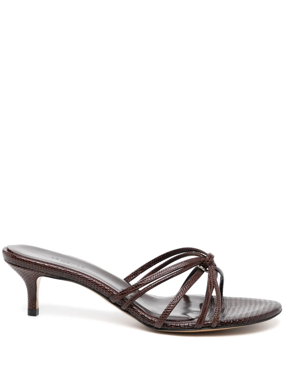 Le Monde Beryl 50mm Sofia sandals Brown