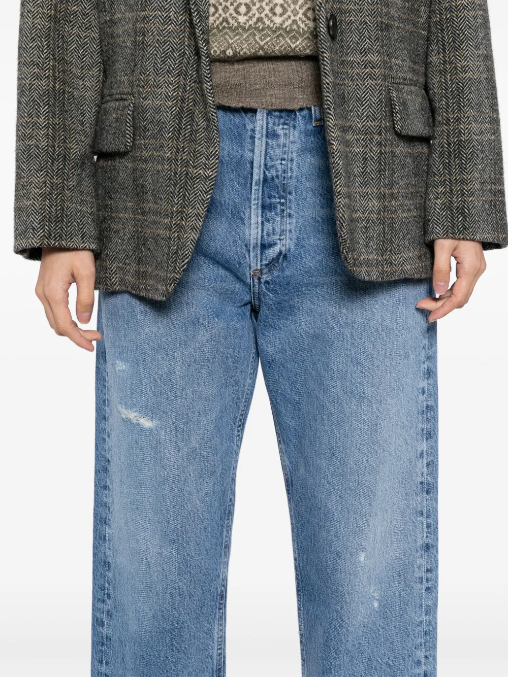 AGOLDE 90s straight jeans Blauw