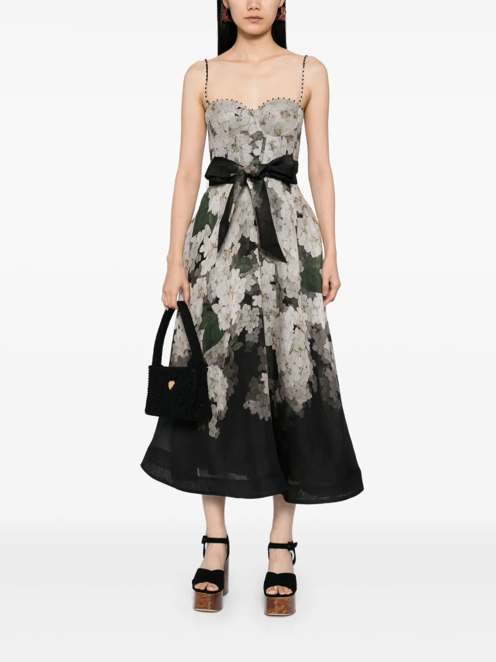 ZIMMERMANN Balance jurk - Zwart