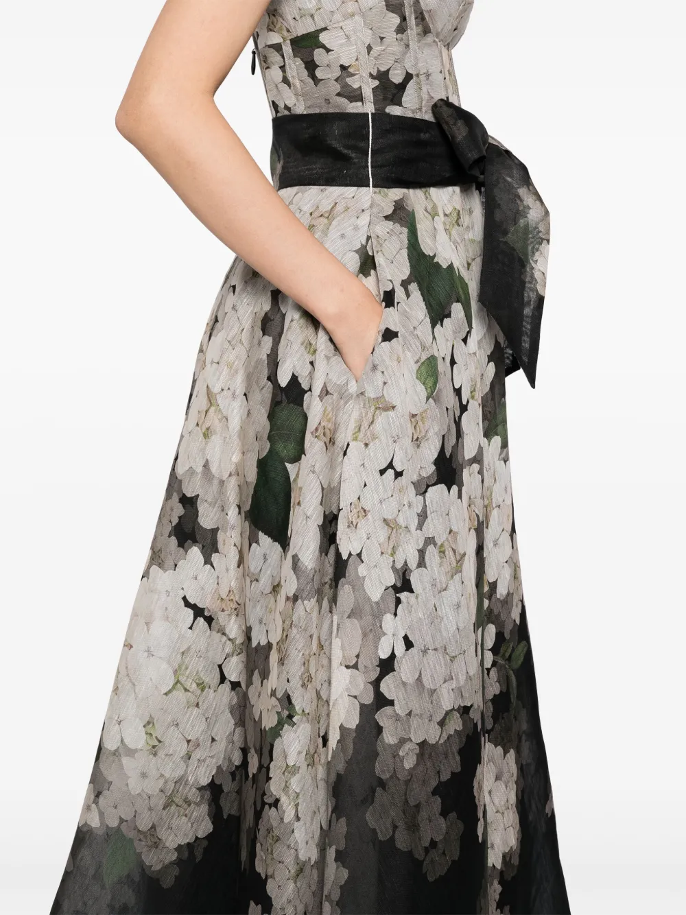 ZIMMERMANN Balance jurk Zwart