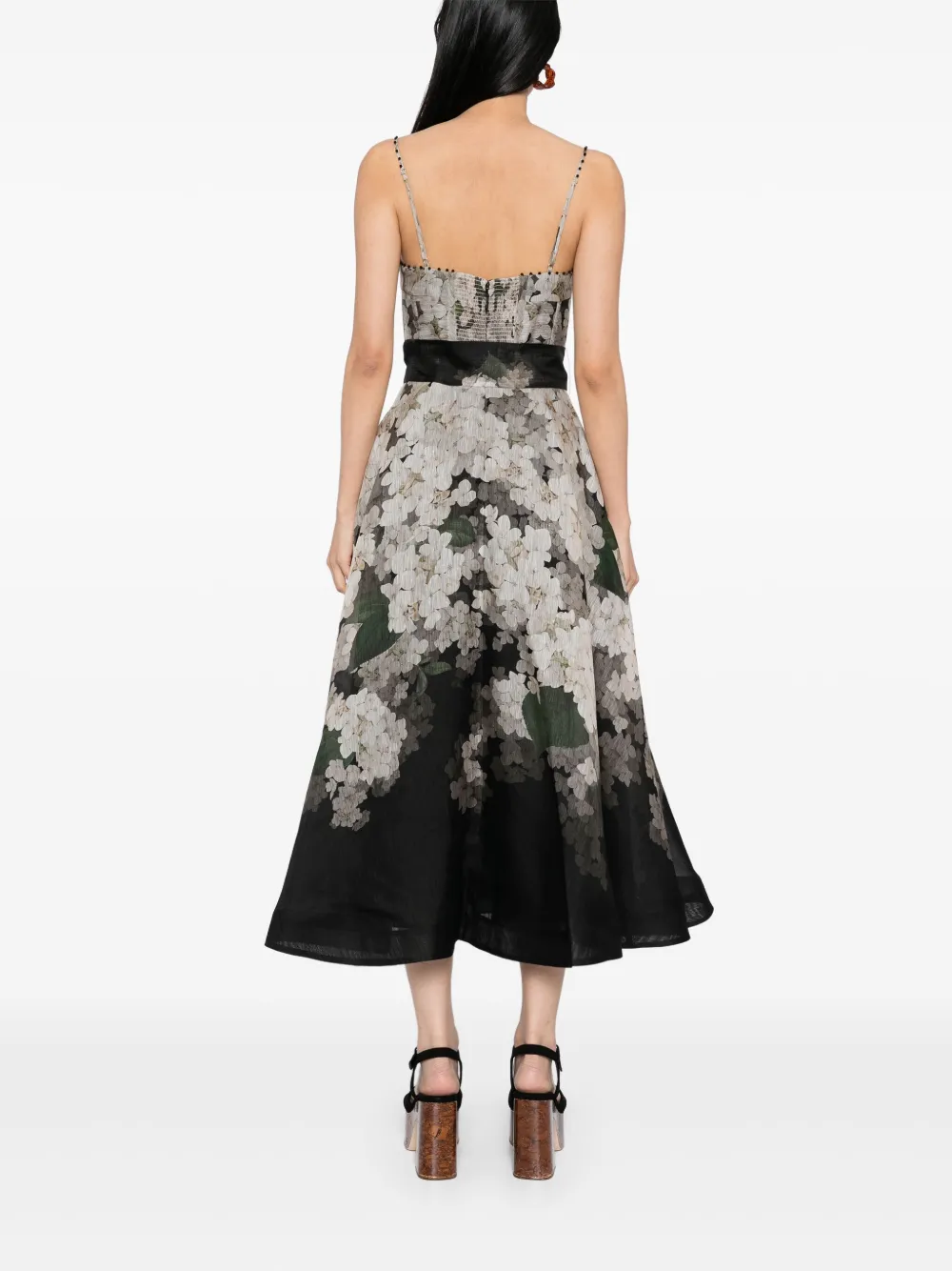 ZIMMERMANN Balance jurk Zwart