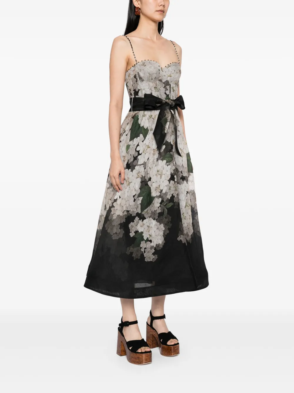 ZIMMERMANN Balance jurk Zwart