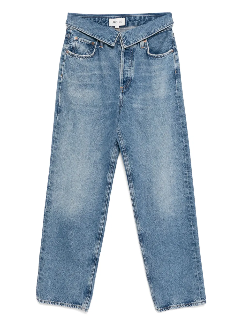 AGOLDE Jeans met toelopende pijpen Blauw