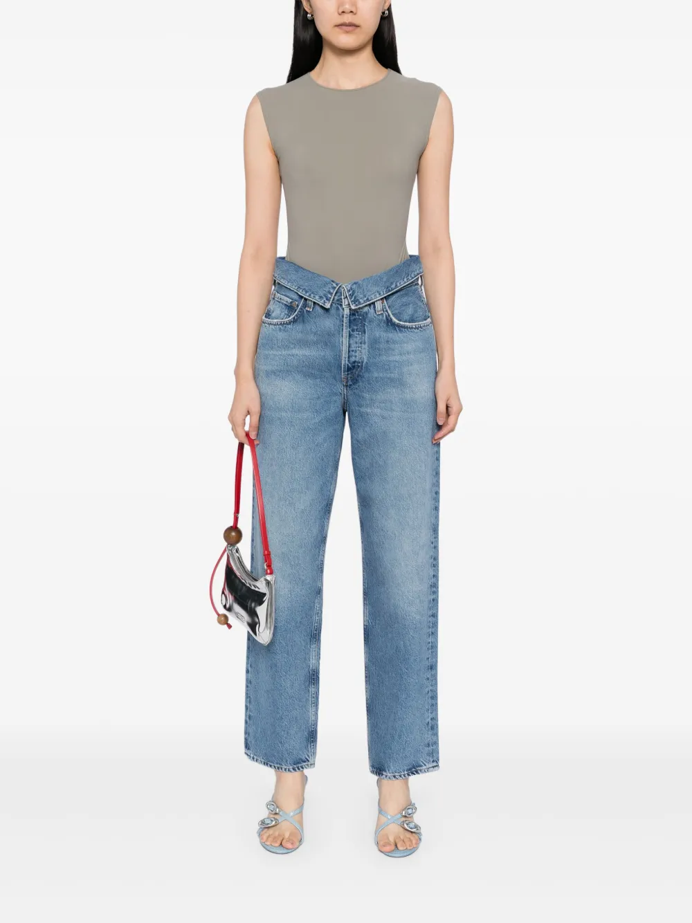 AGOLDE Jeans met toelopende pijpen - Blauw