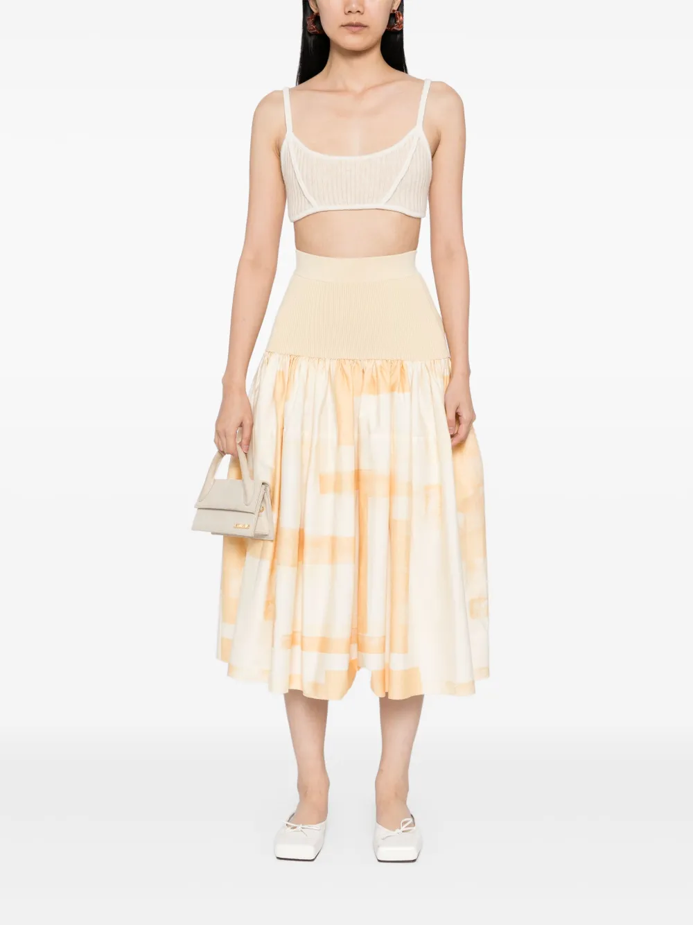 Alexis Arnette midi-rok - Beige
