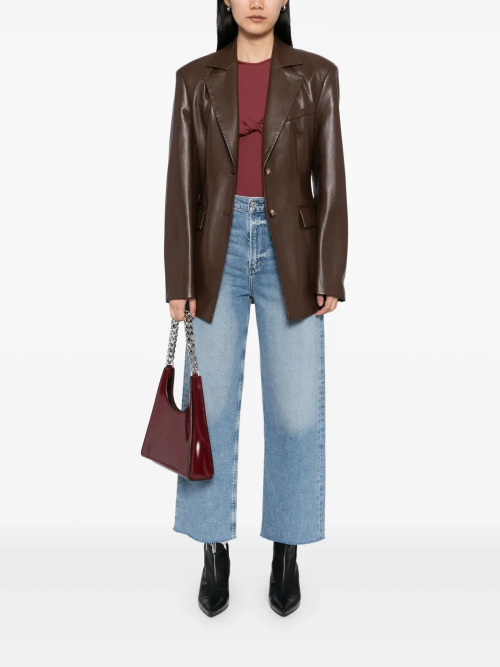 AGOLDE Jeans met wijde pijpen - Blauw