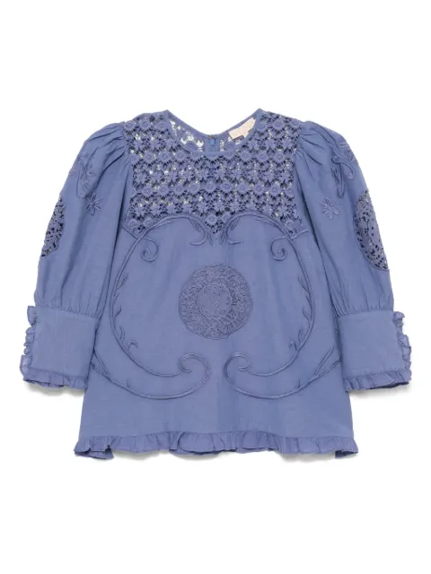 byTiMo blusa con diseño bordado