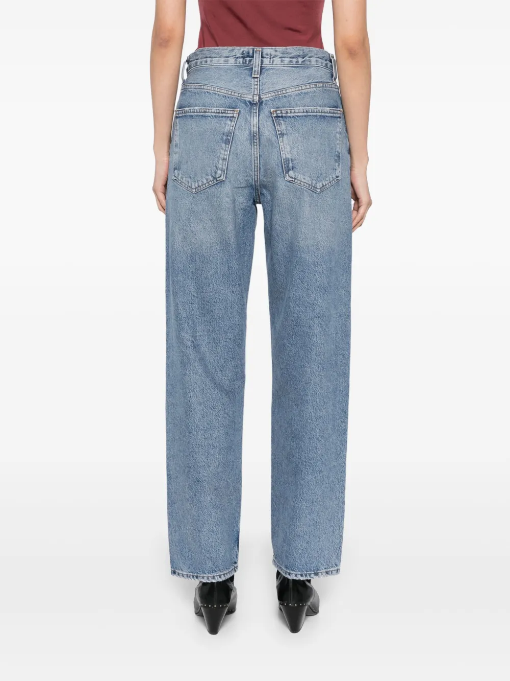 AGOLDE Henson jeans met toelopende pijpen Blauw