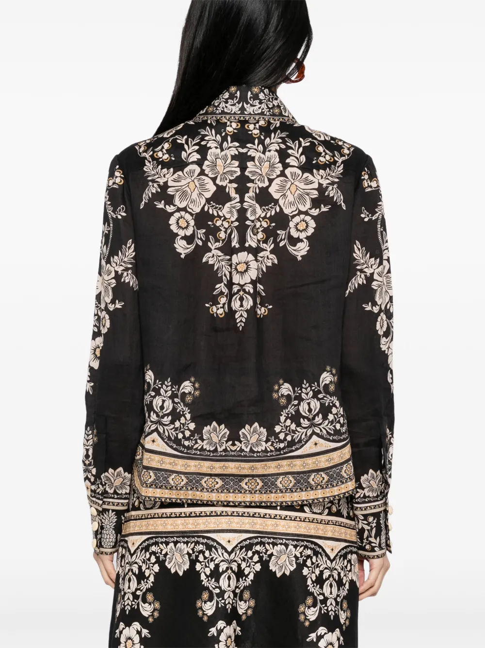 ZIMMERMANN Balance Body blouse Zwart