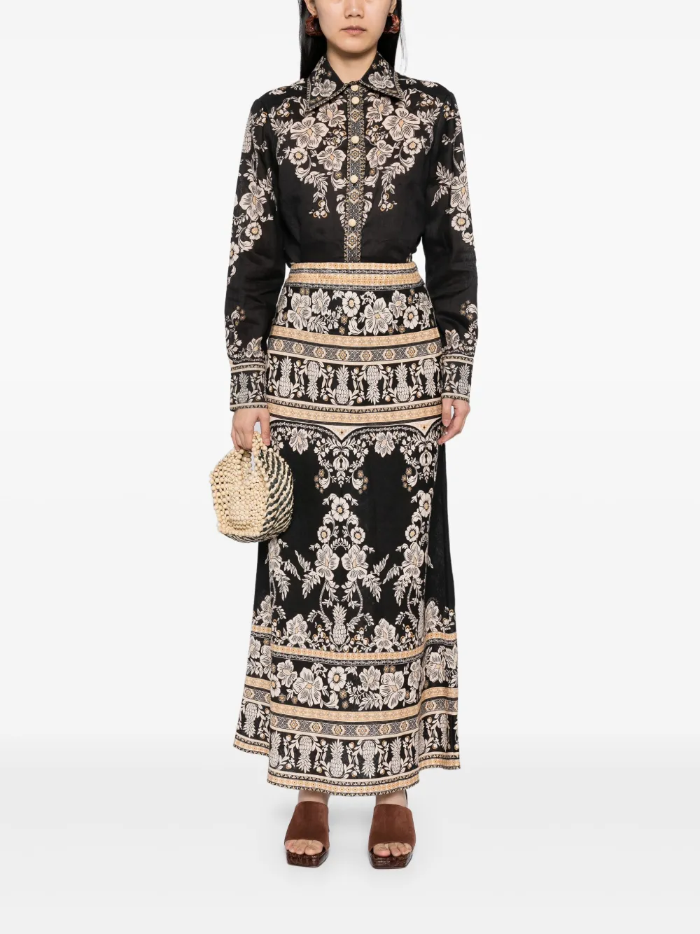 ZIMMERMANN Balance Body blouse - Zwart