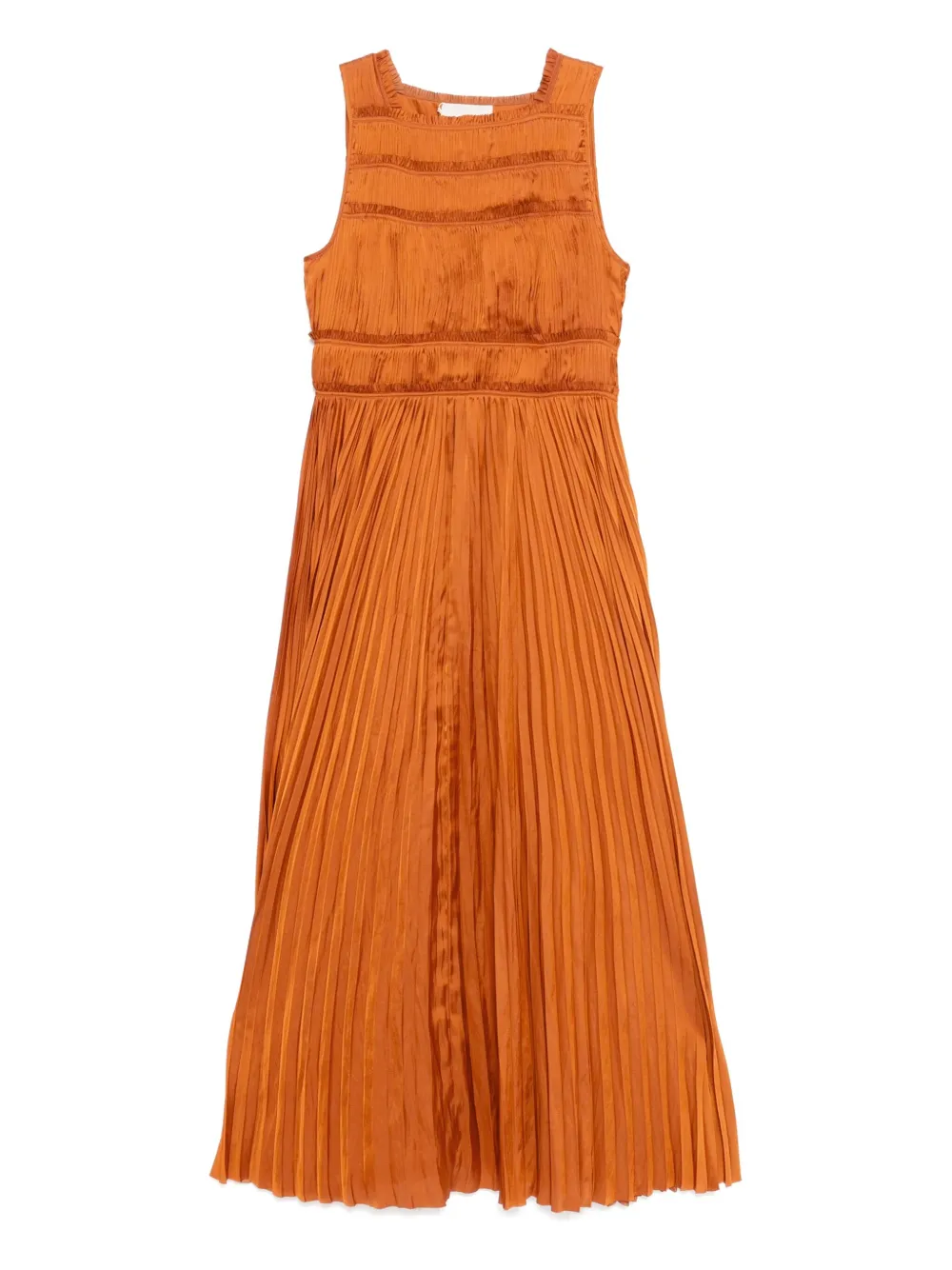 Ulla Johnson Elle midi-jurk Oranje