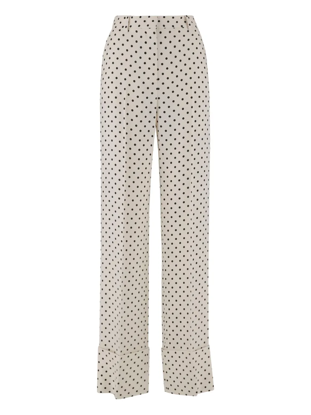 Valentino Garavani Zijden broek Beige