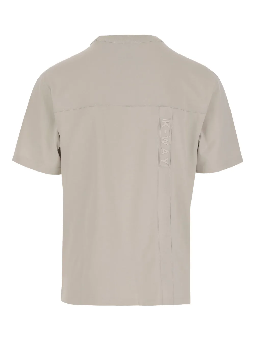 K-Way Katoenen T-shirt - Beige