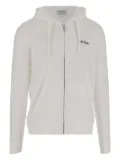 MC2 Saint Barth cotton zip-up hoodie - White