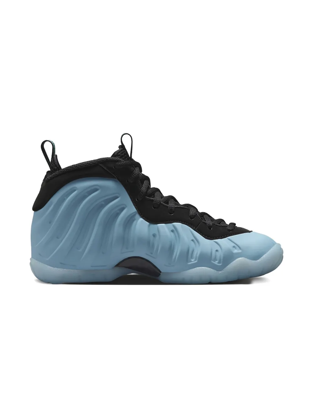 Nike Kids foamposite wave trainers Blue