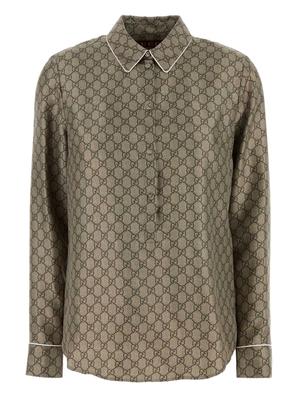 Gucci silk shirt | Neutrals | Image 1