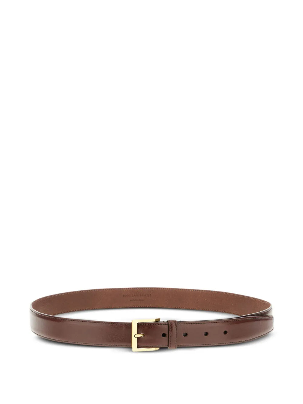 Saint Laurent Leren gespriem Bruin