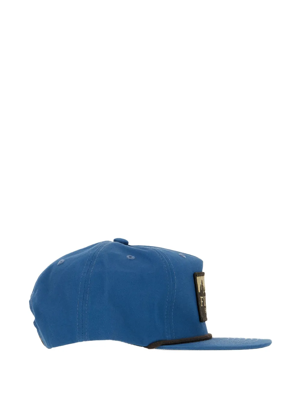 Filson Logo-patch Baseball Cap In Blue