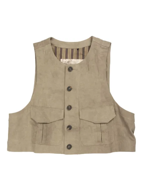 Ziggy Chen cropped waistcoat