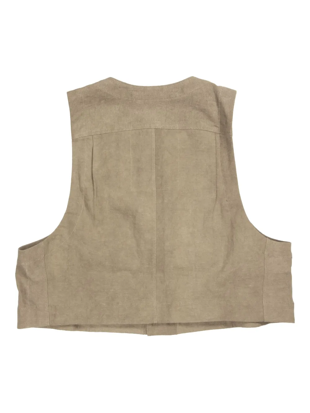 Ziggy Chen cropped waistcoat | Waistcoats & Gilets | Image 2