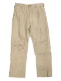 Ziggy Chen elasticated-waist trousers - Neutrals