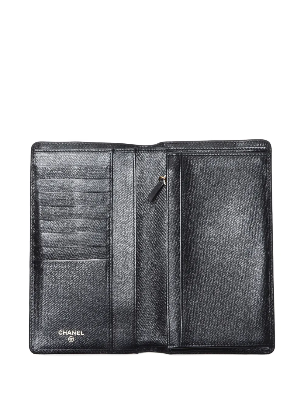 Pre-owned Chanel 2004-2005 Cc Leather Wallet