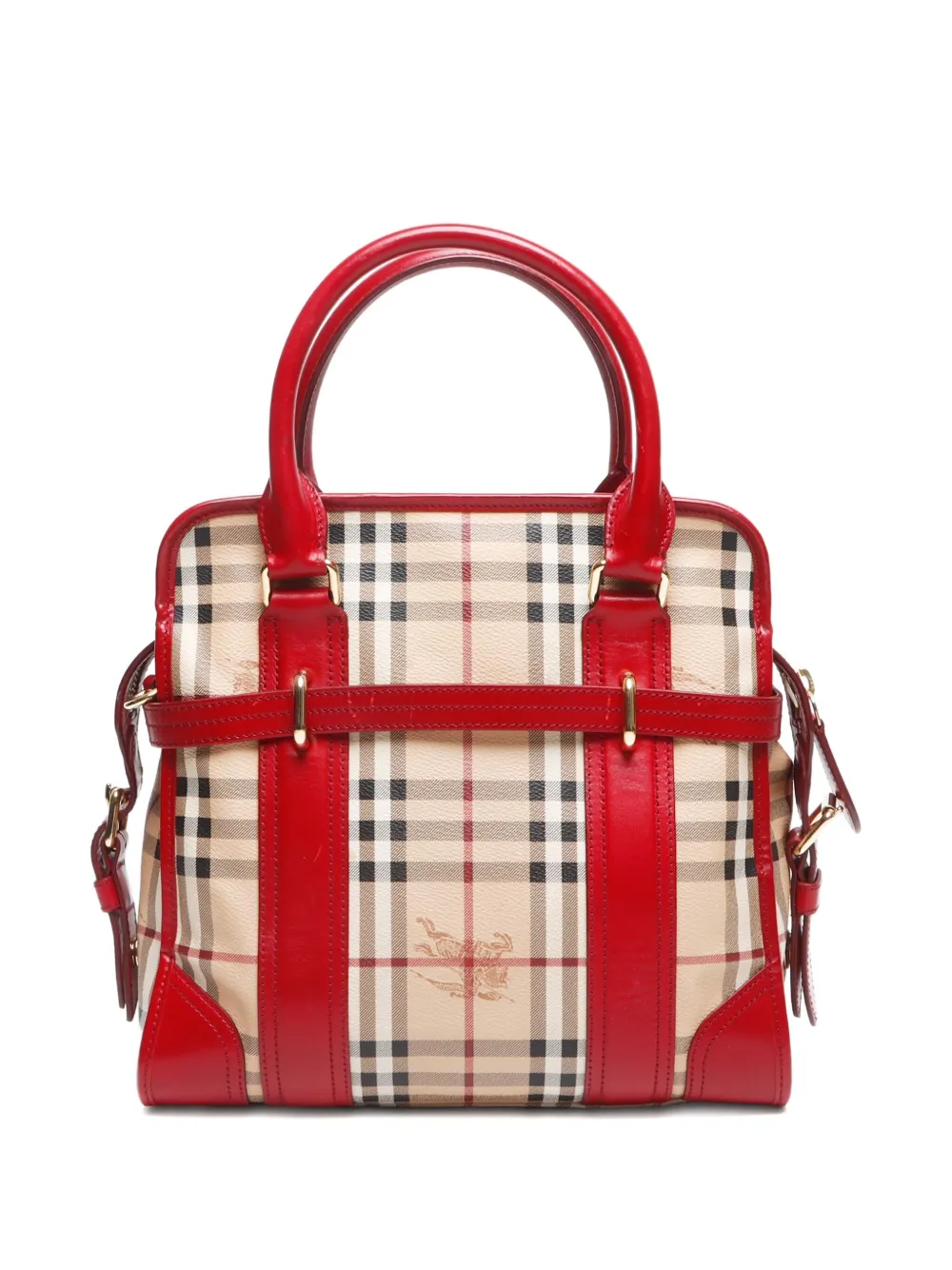 Burberry Pre-Owned 2000-2020 Haymarket Check Canvas shoulder bag | Pre-Owned | Image 2