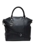 Gucci Pre-Owned 2010-2024 Double G-logo two-way handbag - Black