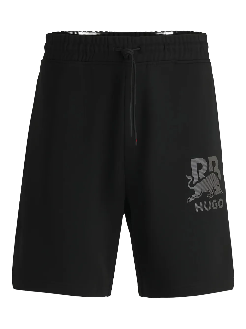 BOSS x RB logo-print drawstring shorts | Black | Image 1