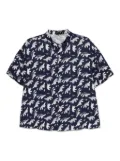 SPORT b. by agnès b. Dino Aop shirt - Blue