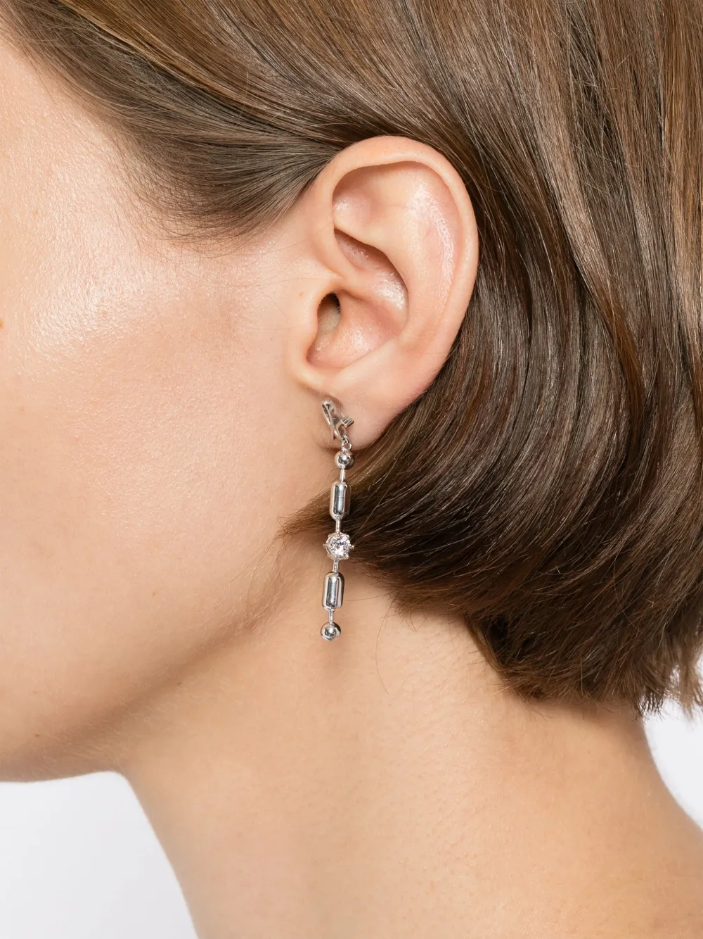 agnès b.  arracadas con detalles de cristal | Image 2