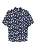 SPORT b. by agnès b. Dino Aop shirt - Blue