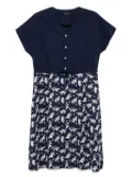 SPORT b. by agnès b. Dino Aop dress - Blue