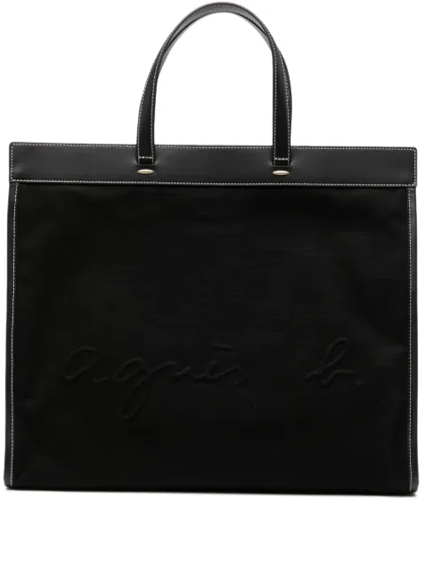 agnès b.  canvas tote bag