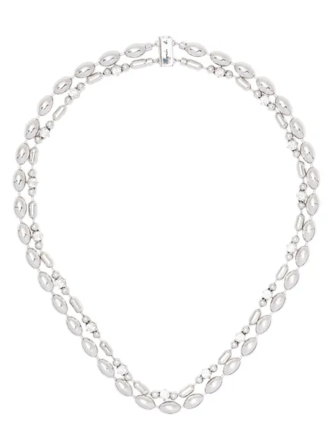 agnès b.  crystal necklace