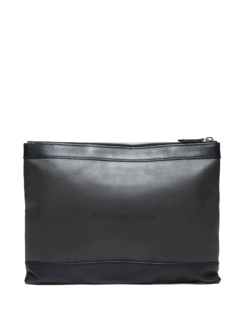 Pochette Navy Clip médium (2000-2020) - Balenciaga Pre-Owned - Modalova