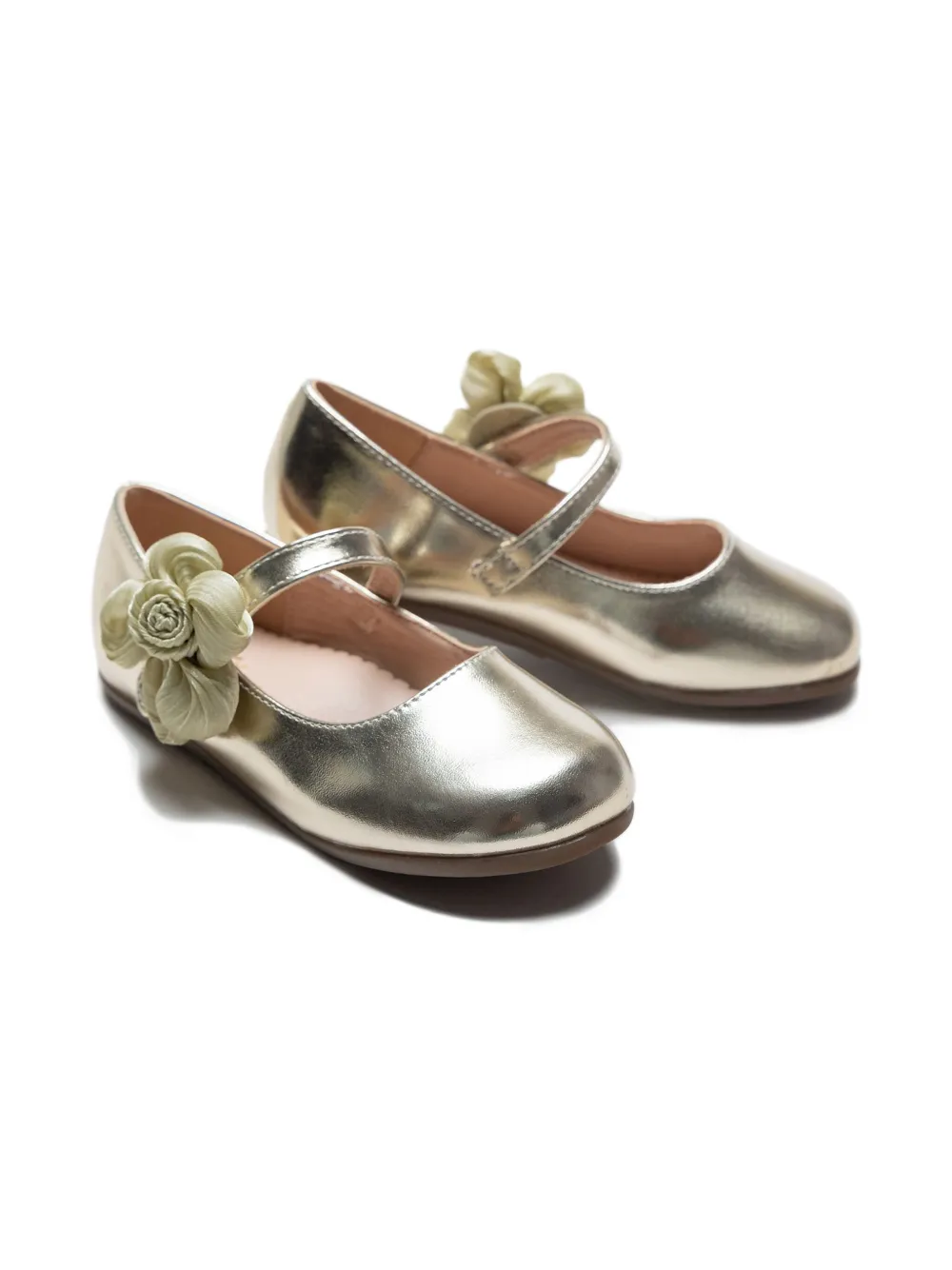 Tulleen Yasmine ballerina shoes Gold