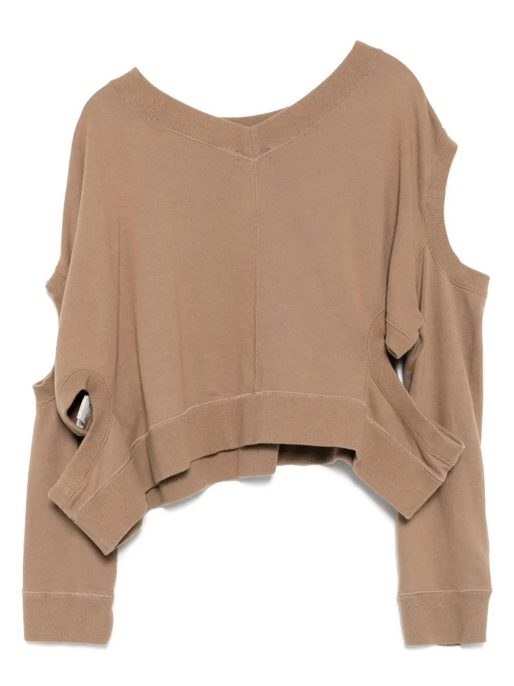 Undercover cut-out sweatshirt Bruin
