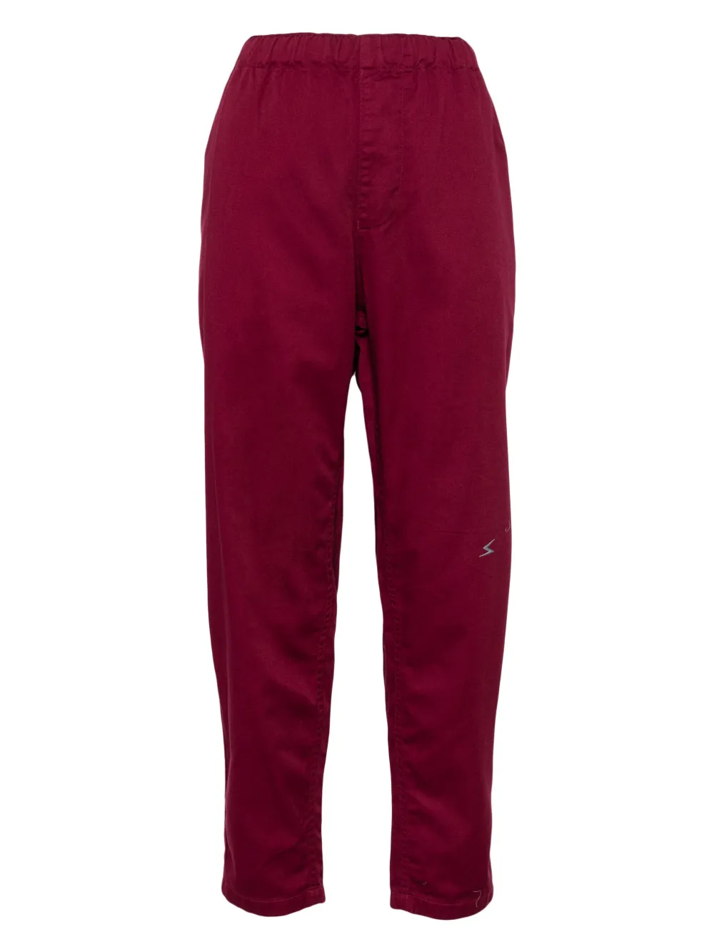Undercover embroidered trousers Paars