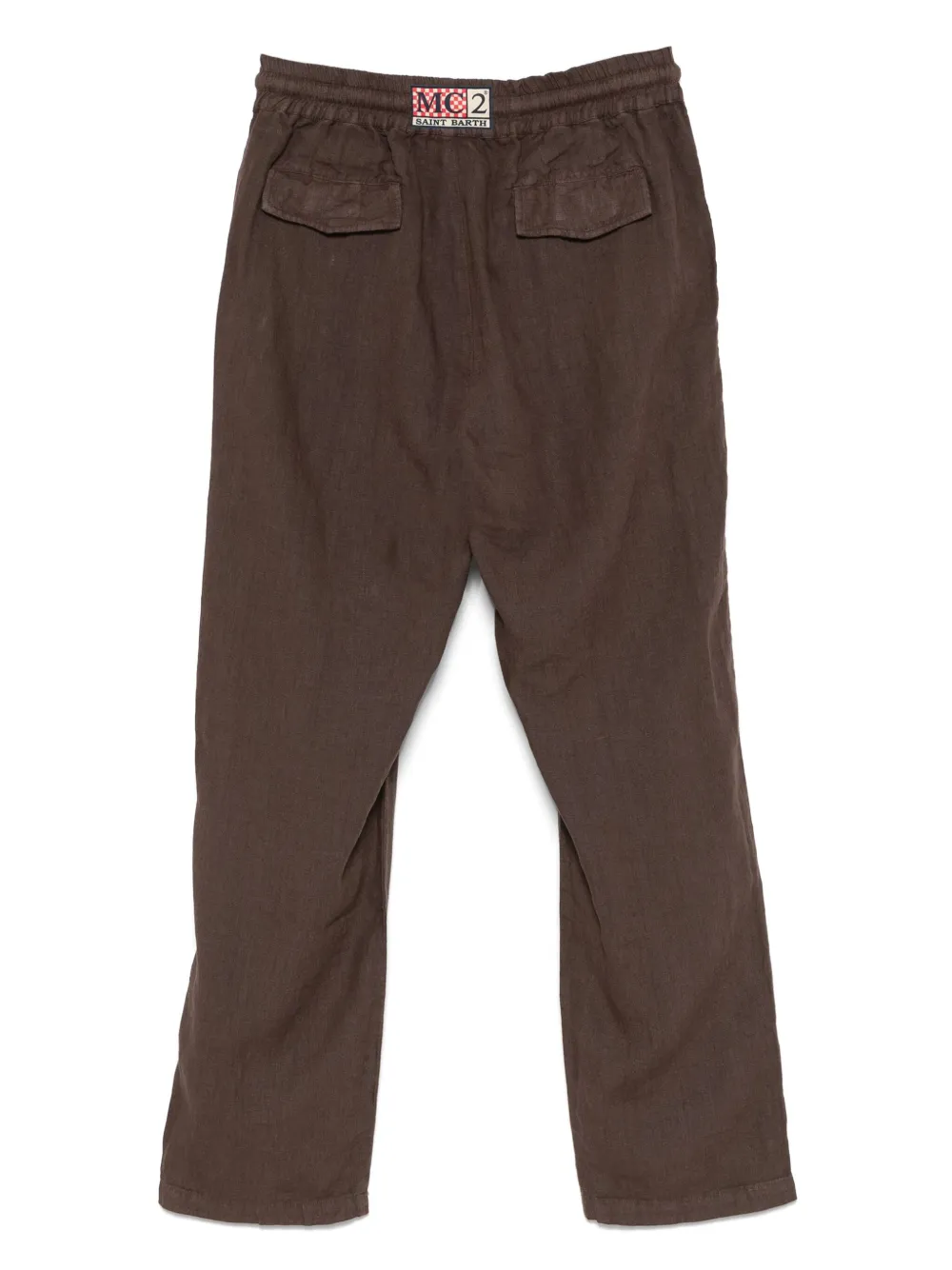 MC2 Saint Barth linen trousers | Drop-Crotch Trousers | Image 2