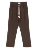 MC2 Saint Barth linen trousers - Brown