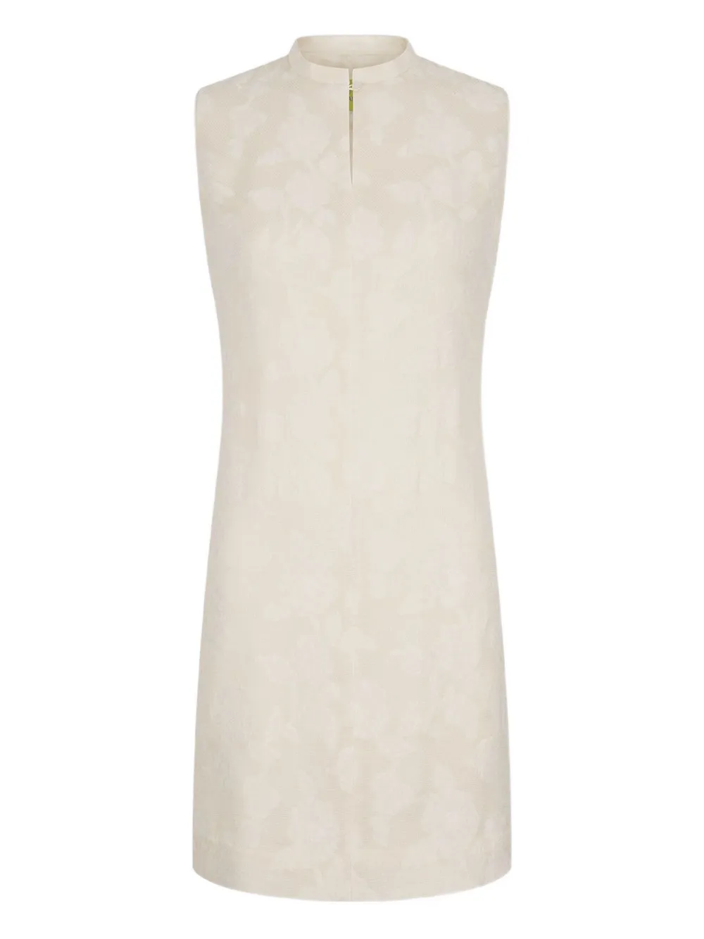 Shanghai Tang Jacquard Mini Dress