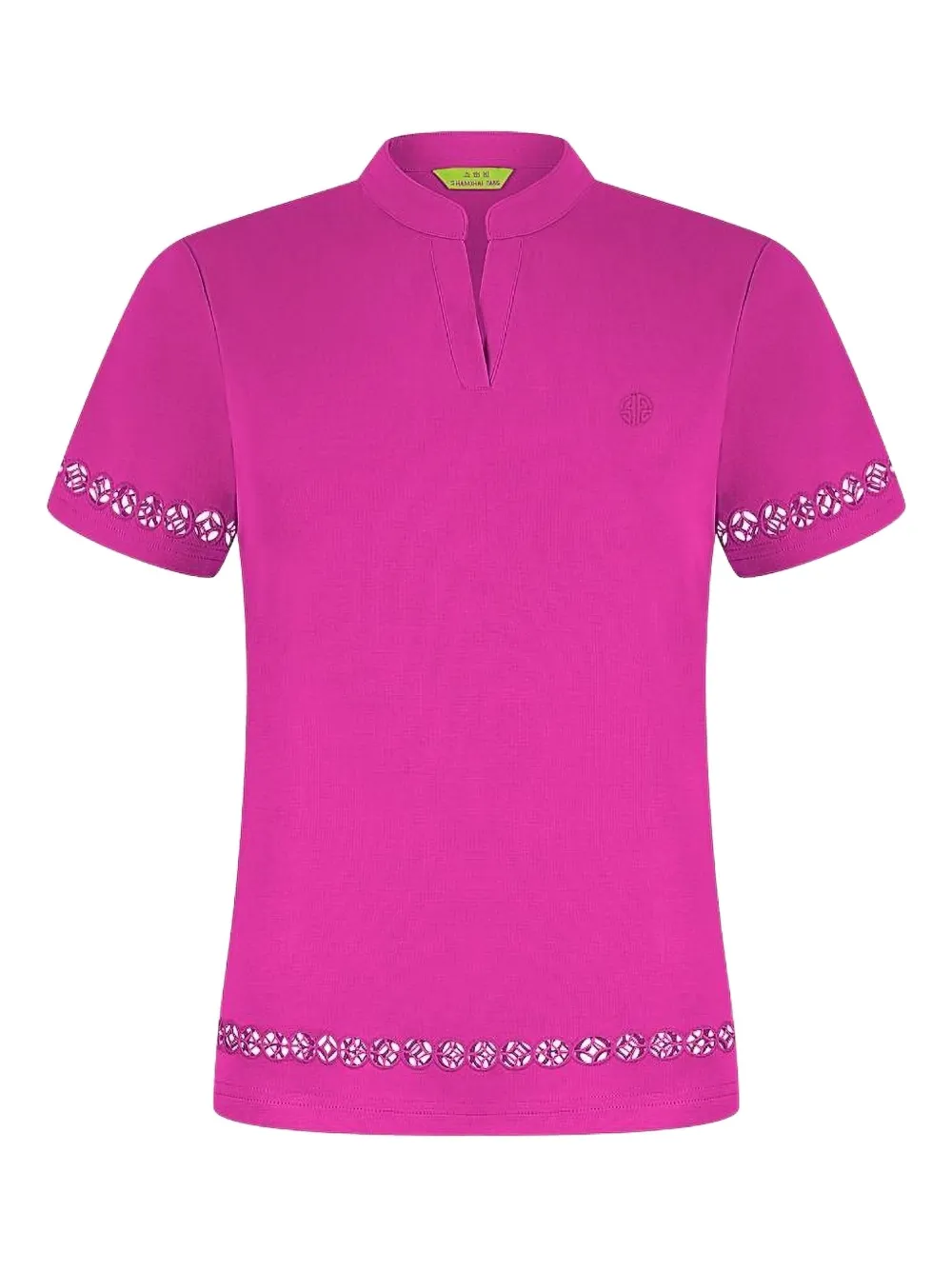 Shanghai Tang playera de algodón | rosado | Image 1