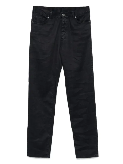 Zegna logo-patch trousers