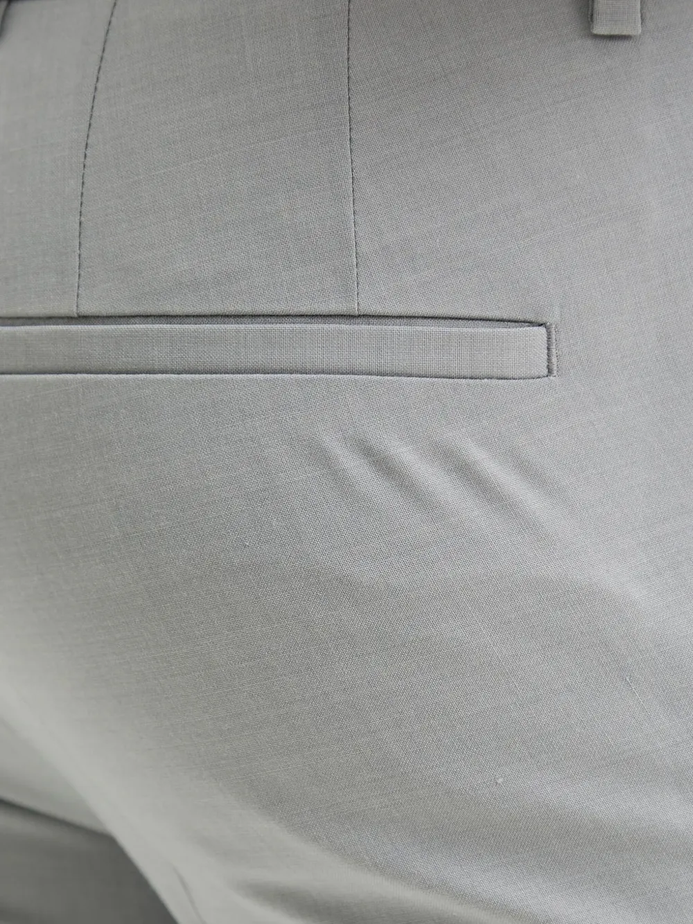HUGO Straight broek Grijs