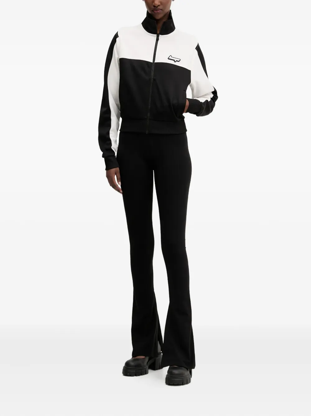 HUGO colour-block zip-up sweatshirt | Sweaters | Image 2
