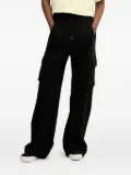 HUGO cargo-pocket drawstring trousers - Black