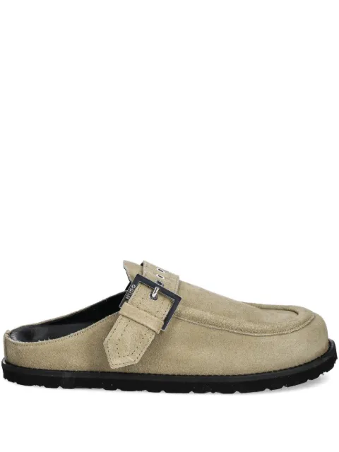 HUGO Artentia buckle-strap flat mules