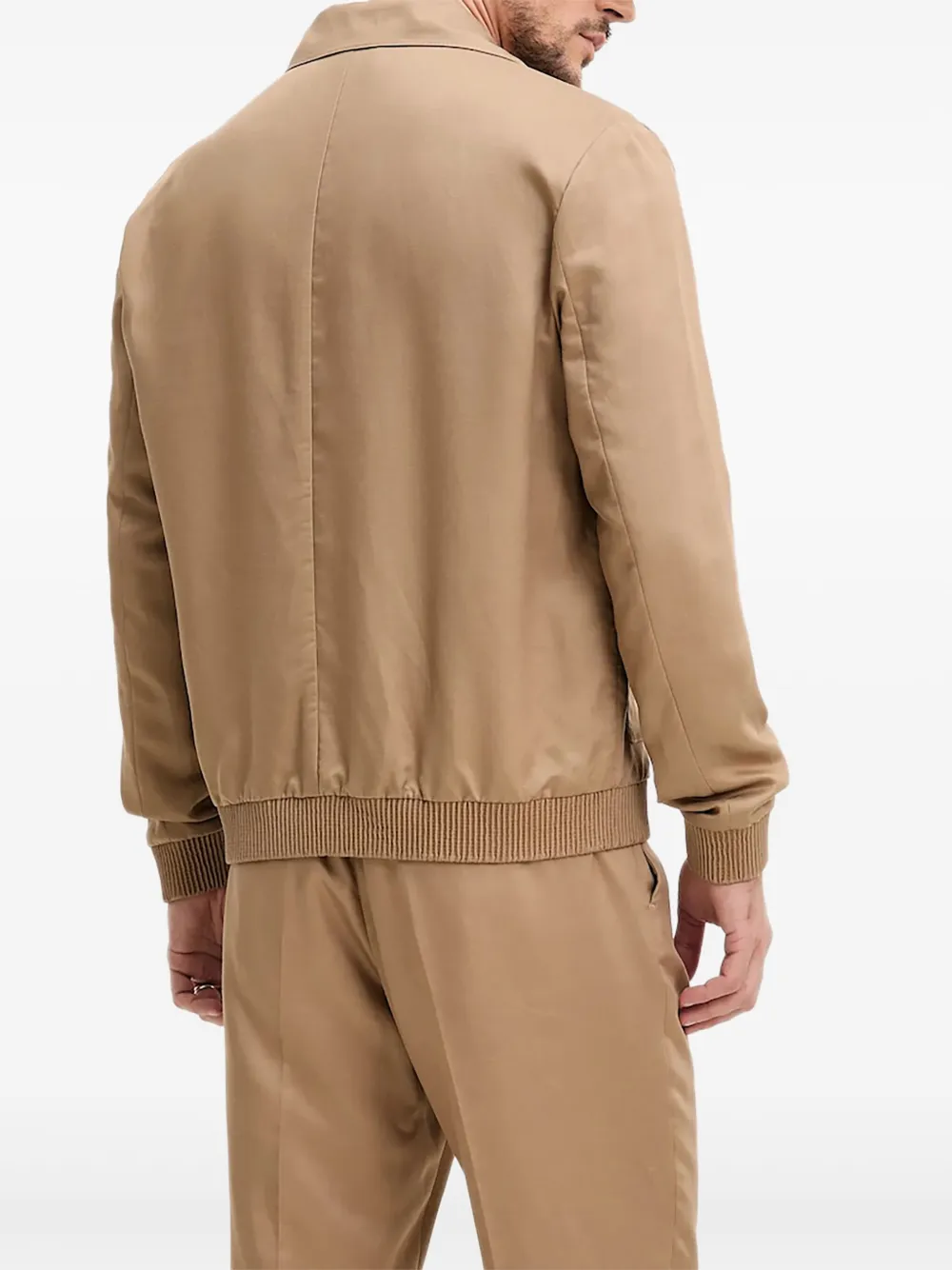 HUGO Pak met enkele rij knopen Beige