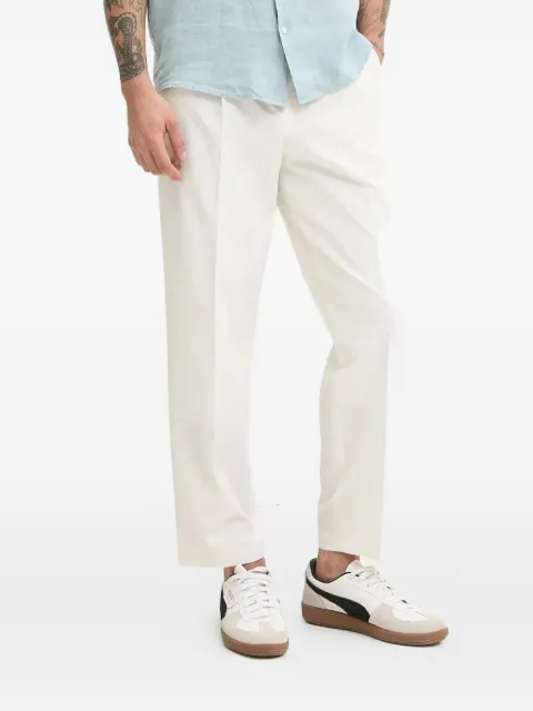 HUGO pleated-front straight-leg trousers